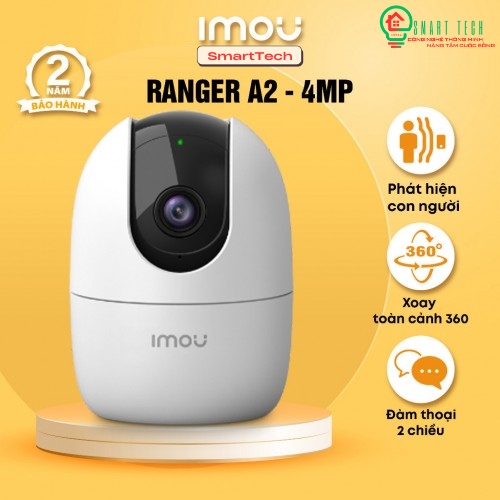 Camera IMOU IPC-A42P (Wifi 4MP, quay quét, đàm thoại 2 chiều)